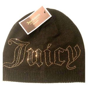 New with tags, authentic-Juicy Couture beanie hat